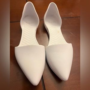 Native White Slip On Shoes